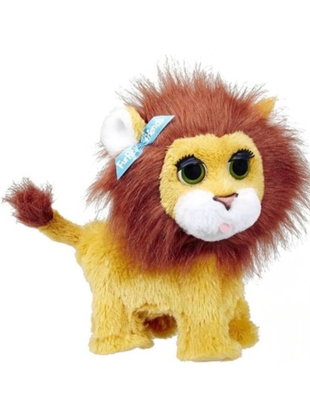 FurReal Friends Roarin' My Bouncin' Lion Interactive Toy Moves Spins Roars 2014